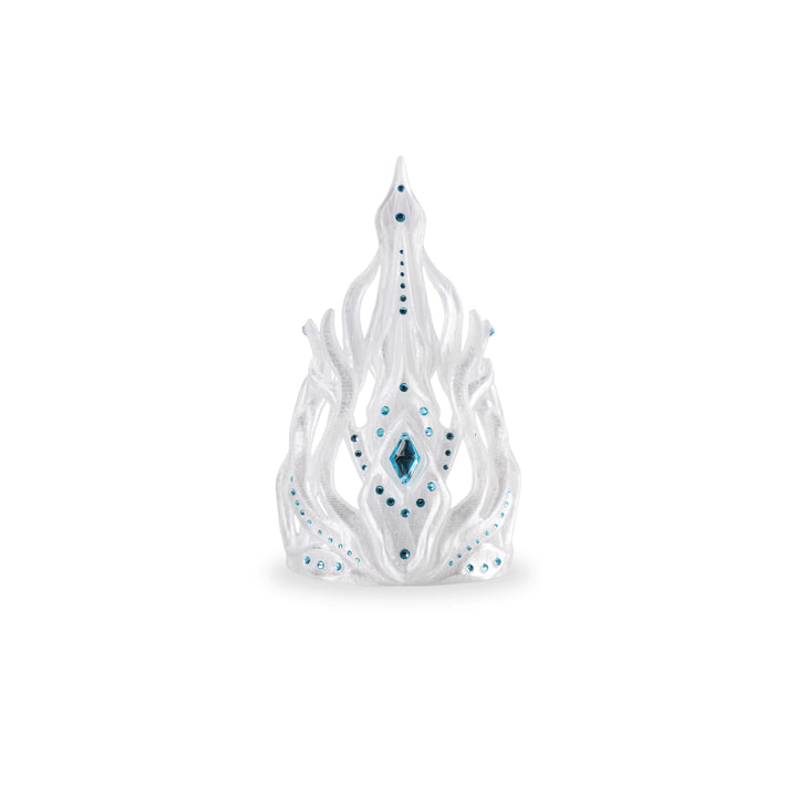 Crystal-Inlaid Hanfu Hair Crown 3D Printed